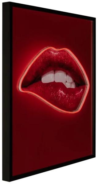 Product photograph of Lips Wall Art from Choice Furniture Superstore.